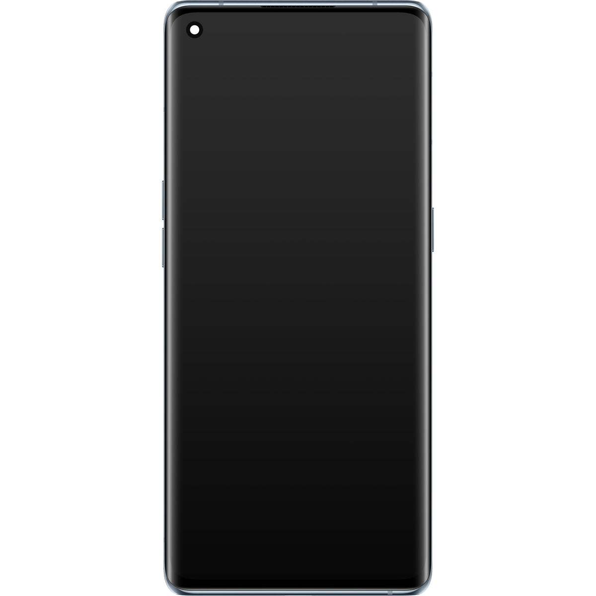 Display med Touchscreen Oppo Reno6 Pro 5G (Snapdragon) / Reno6 Pro+ 5G, med Ramme, Grå (Lunar Grey), Servicepakke 4907528