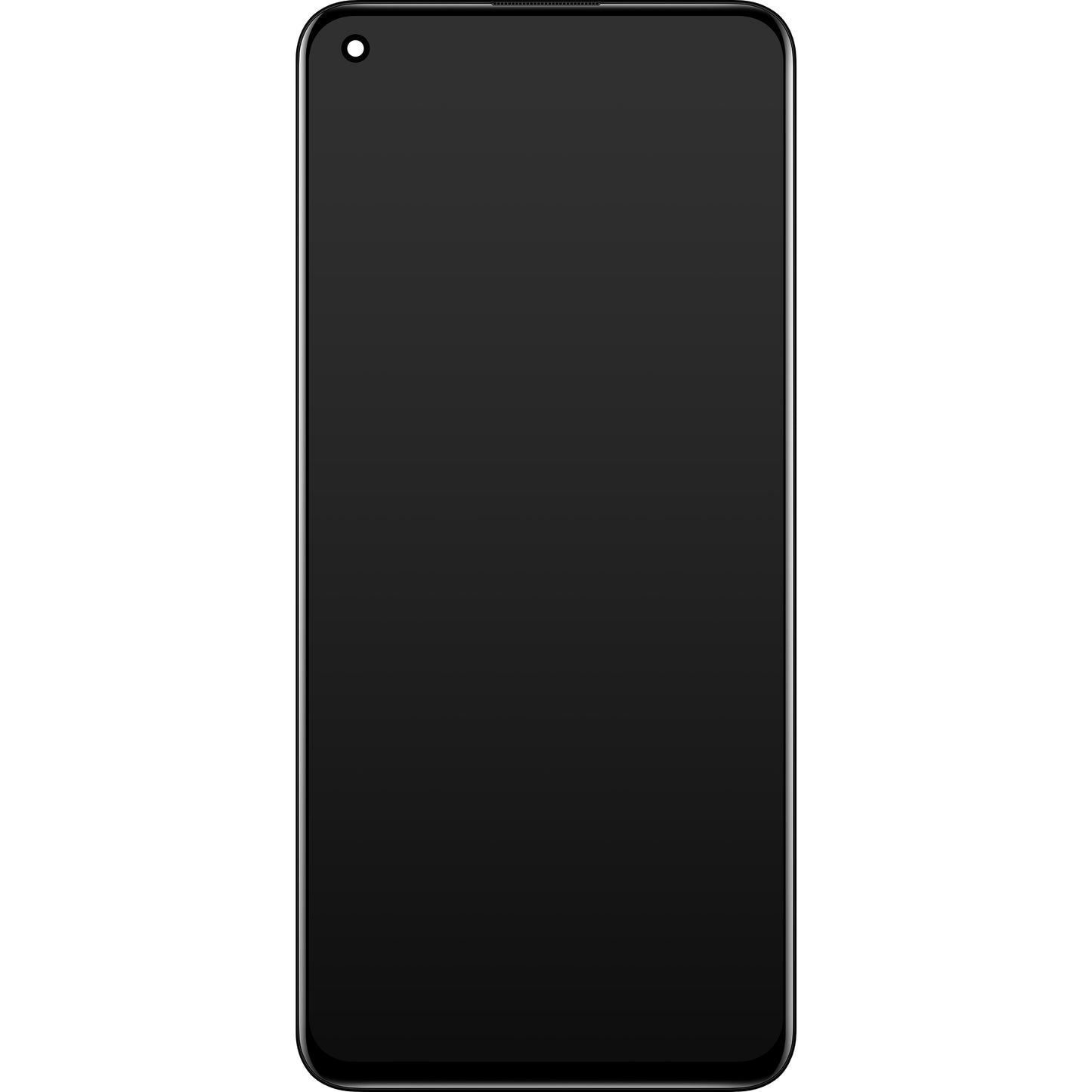 Touchscreen-skærm Realme GT Master, med ramme, sort, servicepakke 4908139