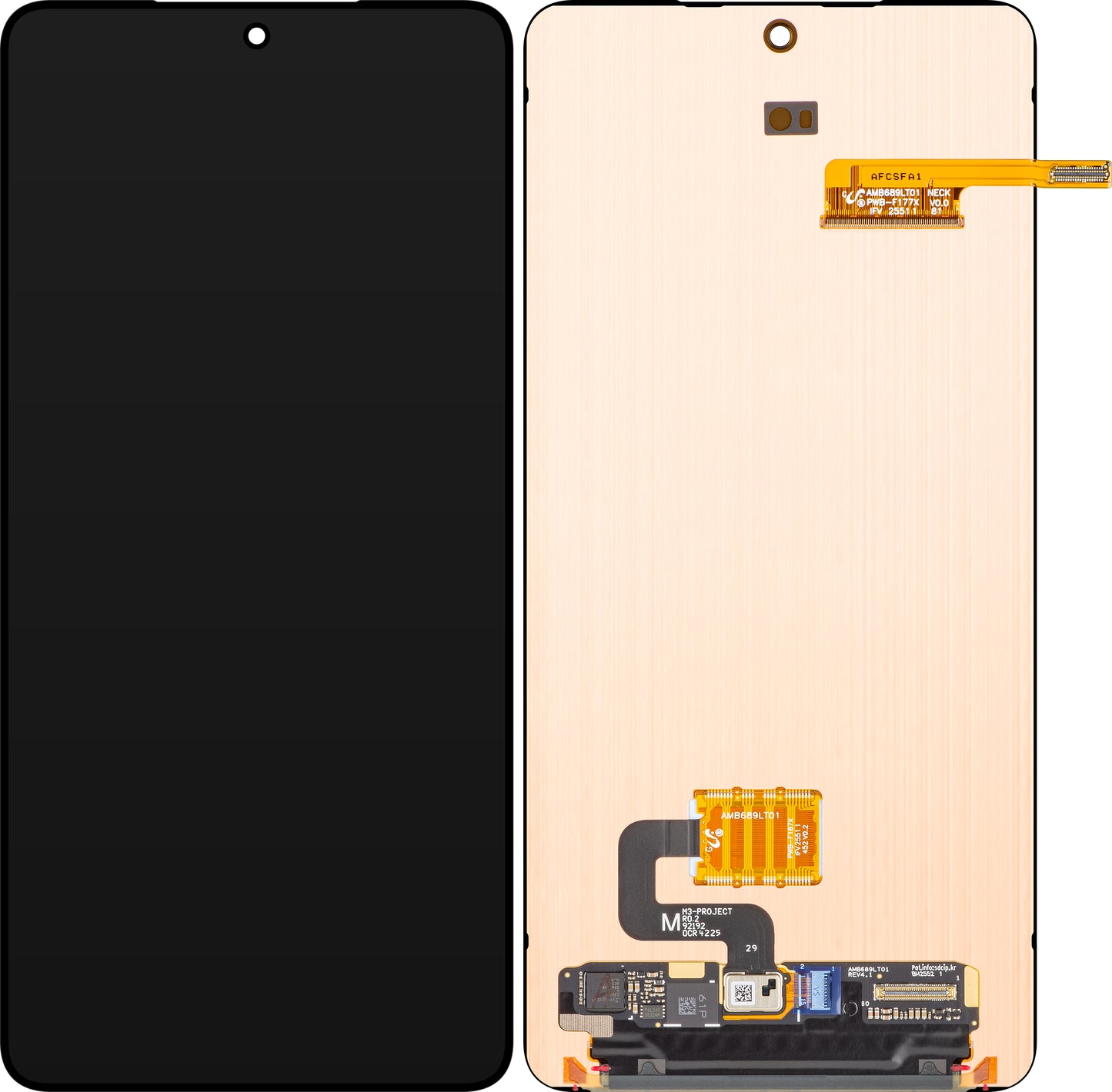 Display med Touchscreen Samsung Galaxy S26 Ultra S948, Service Pack GH82-38875A