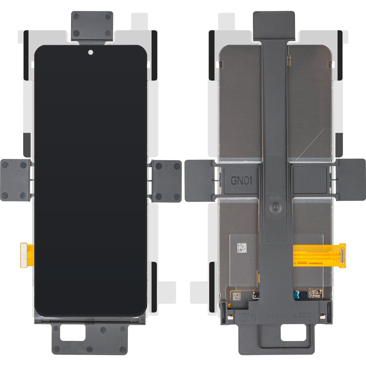 Touchscreen-display Samsung Galaxy Z Flip7 FE F761, Under Inner, Service Pack GH82-37735A
