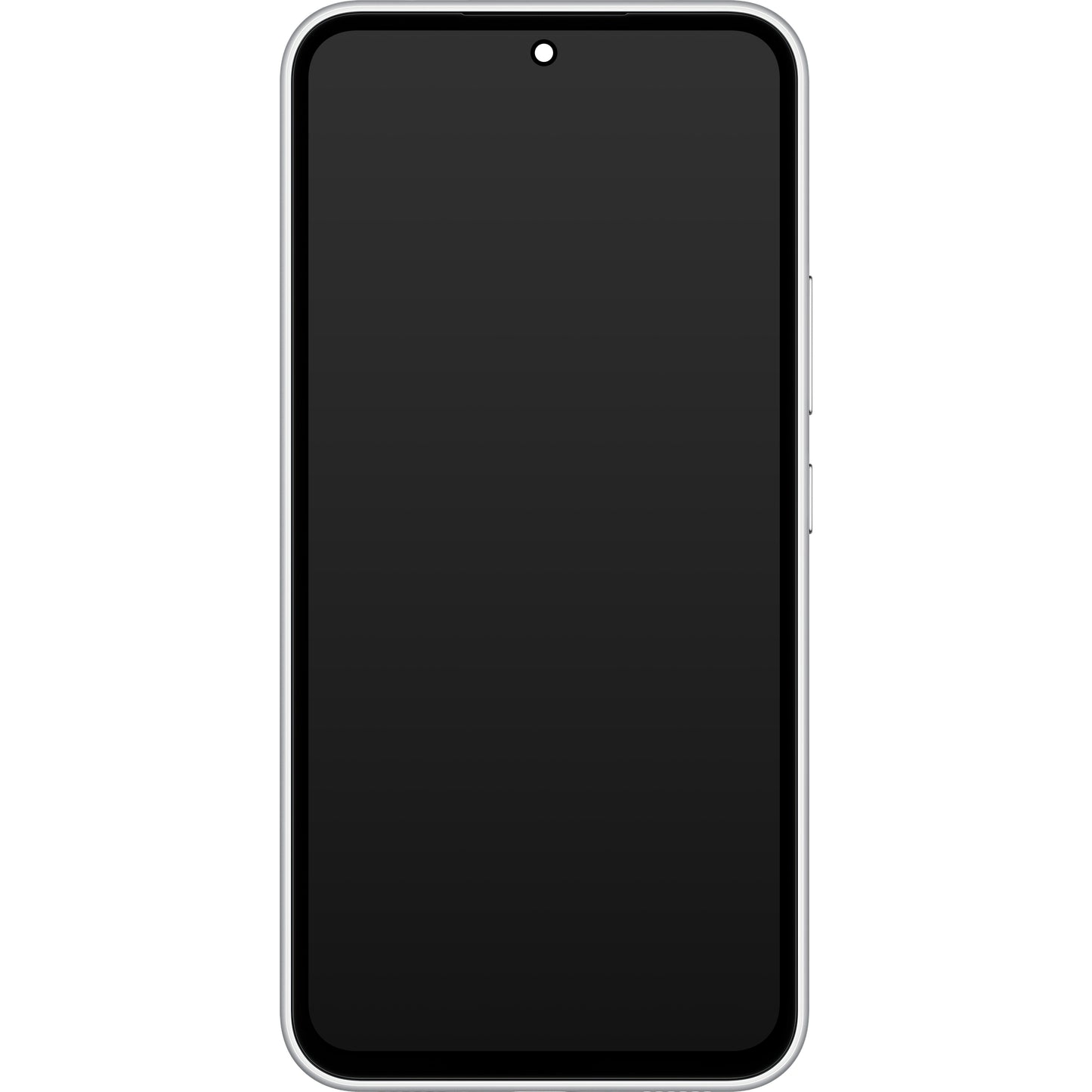 Touchscreen-skærm Samsung Galaxy A54 A546, med ramme, hvid, servicepakke GH82-31231B