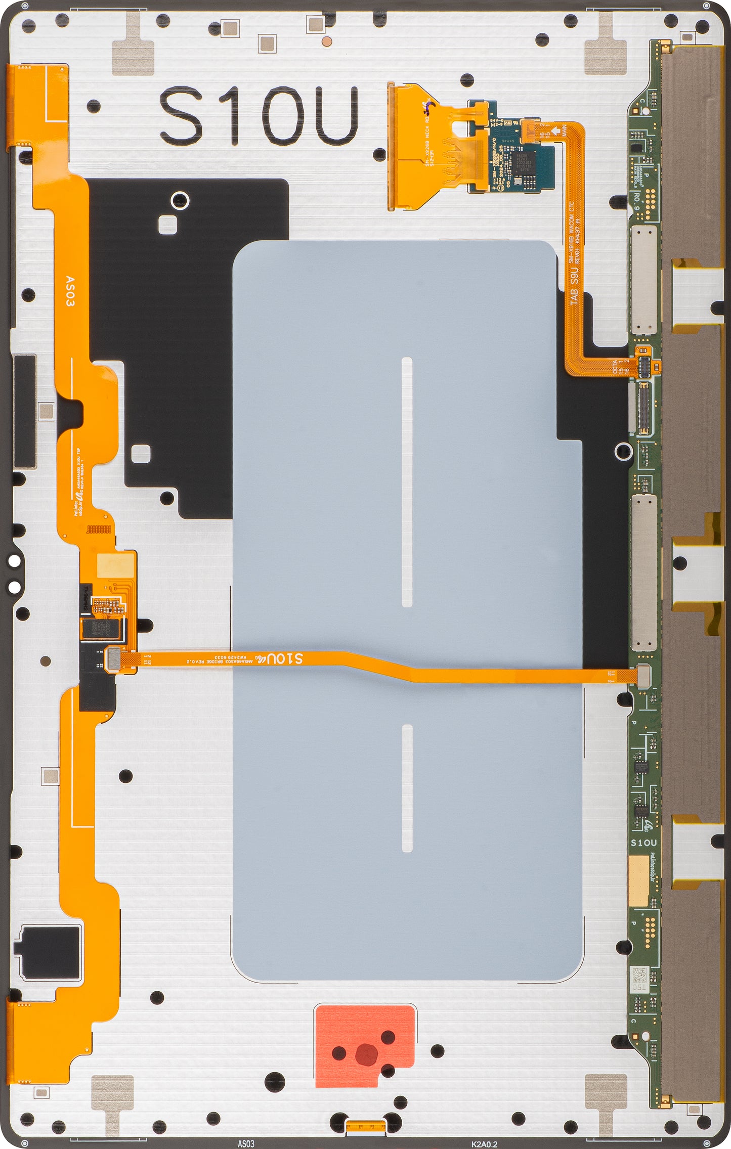 Display med Touchscreen Samsung Galaxy Tab S10 Ultra, Service Pack GH82-35939A