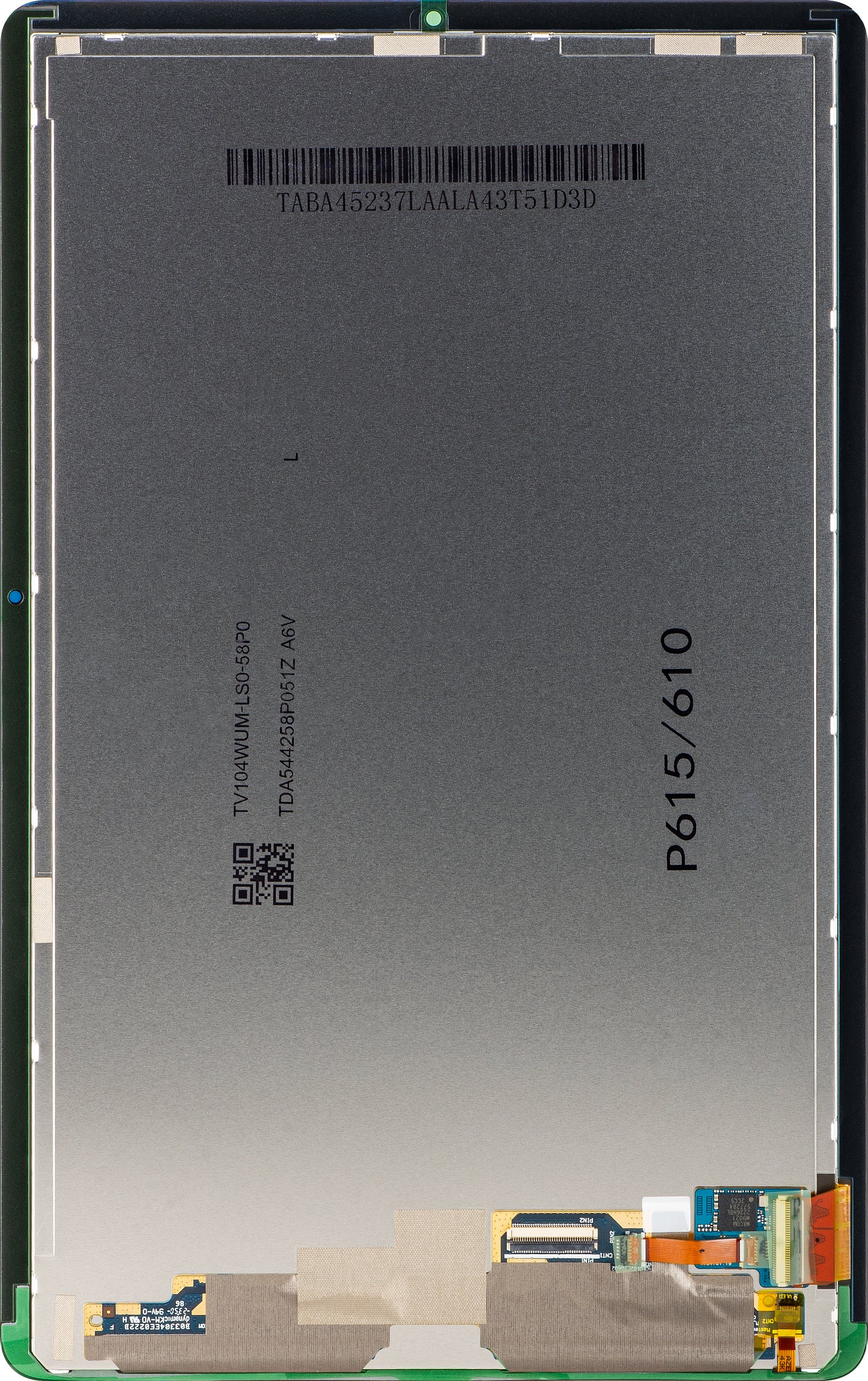 Display med Touchscreen Samsung Galaxy Tab S6 Lite (2024), Service Pack GH82-34721A