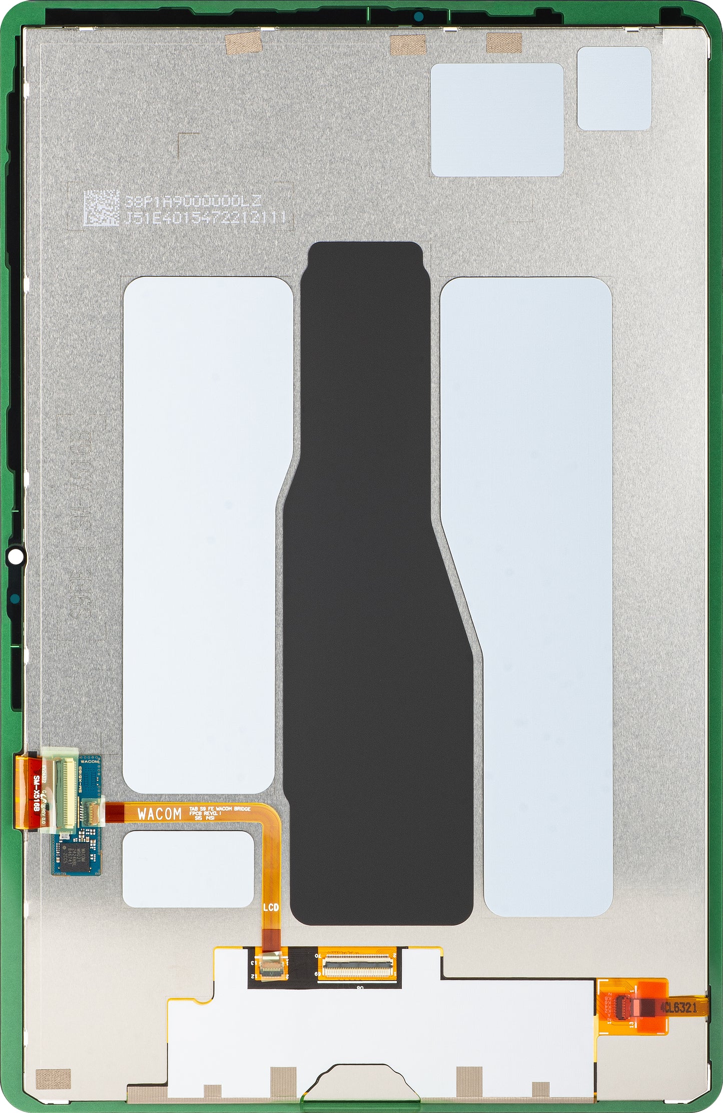 Display med Touchscreen Samsung Galaxy Tab S9 FE, Service Pack GH82-32743A