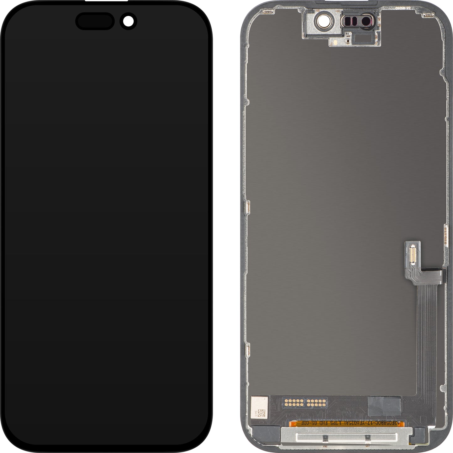 ZY Touchscreen Display for Apple iPhone 17, with Frame, Movable In-Cell IC LCD Version, Black