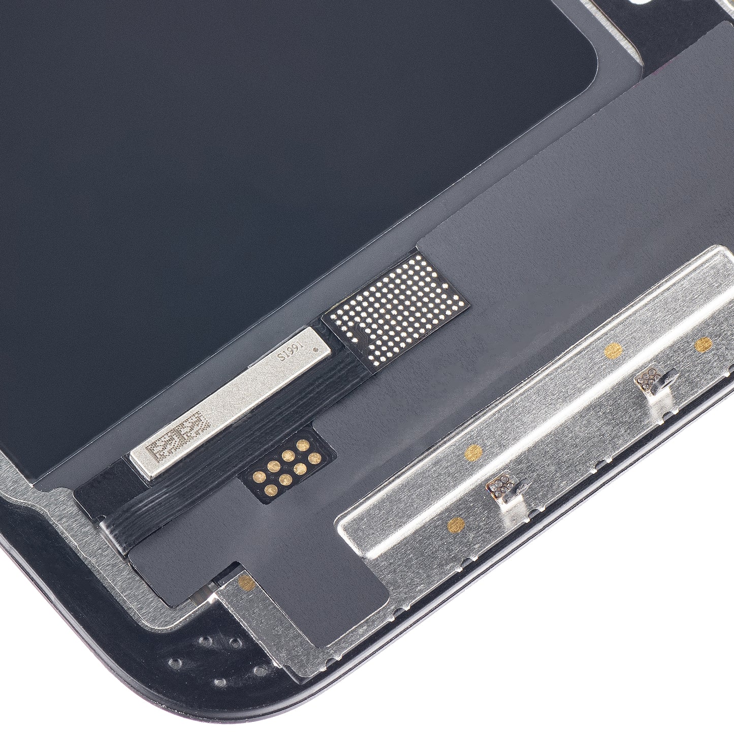 ZY Touchscreen Display til Apple iPhone 14, med ramme, LCD In-Cell IC Flytbar, Sort