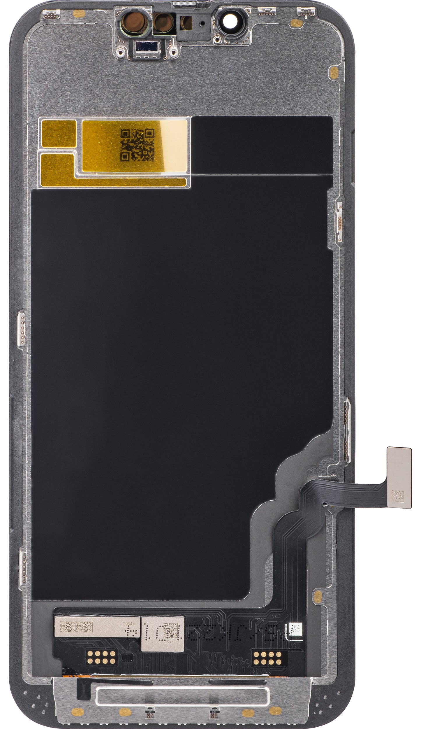 Touchscreen Display JK til Apple iPhone 13, med ramme, In-Cell LCD-version, sort