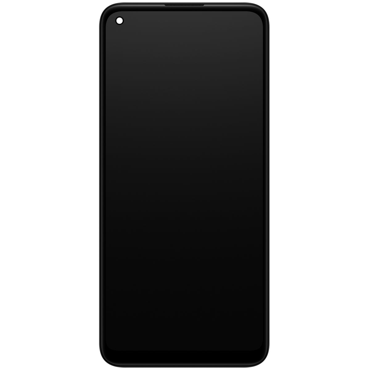 Display med touchscreen Samsung Galaxy A11 A115, med ramme, sort, Service Pack GH81-18760A