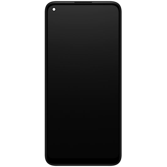 Display med touchscreen Samsung Galaxy A11 A115, med ramme, sort, Service Pack GH81-18760A
