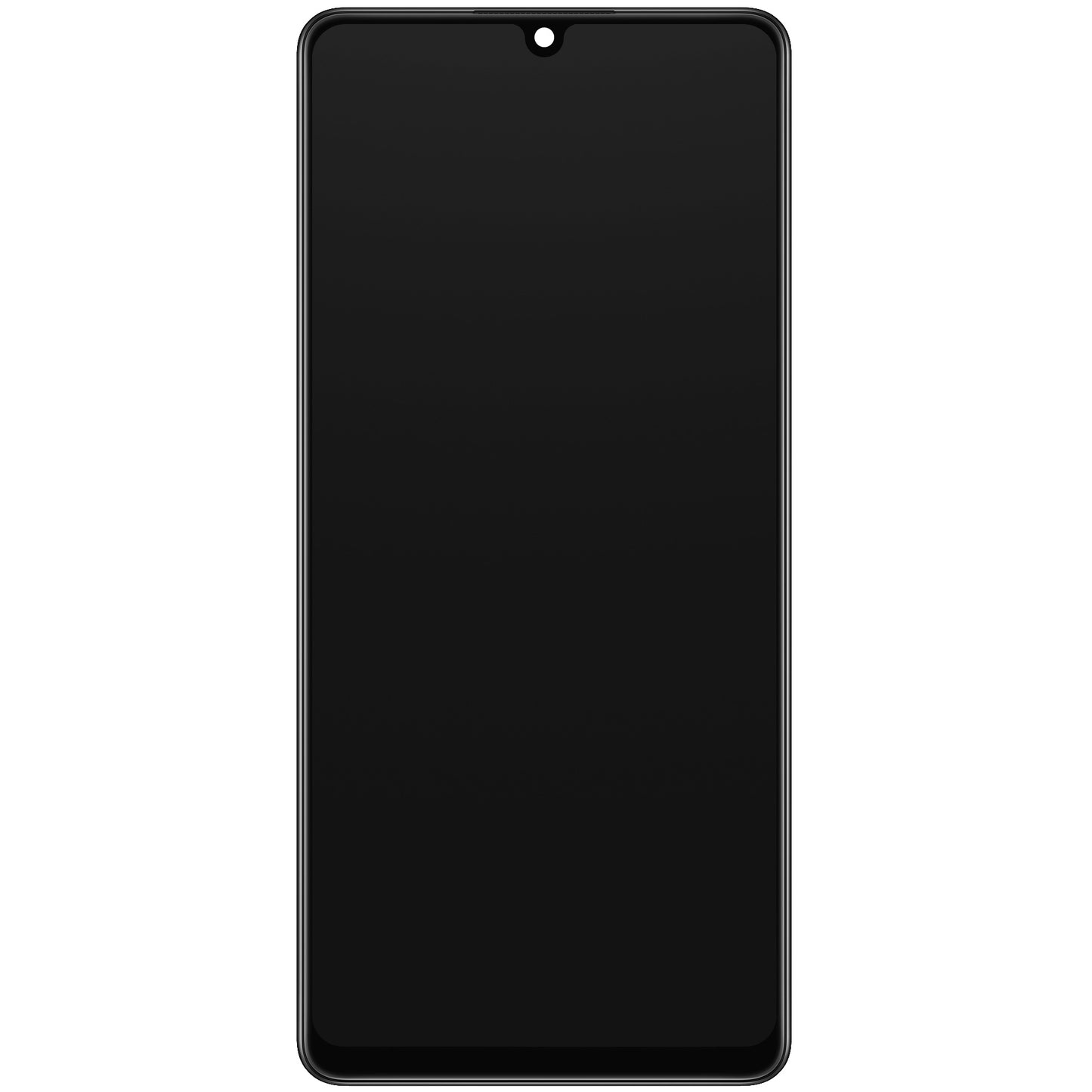 Touchscreen Display Samsung Galaxy A42 5G A426, med ramme, sort, Service Pack GH82-24375A