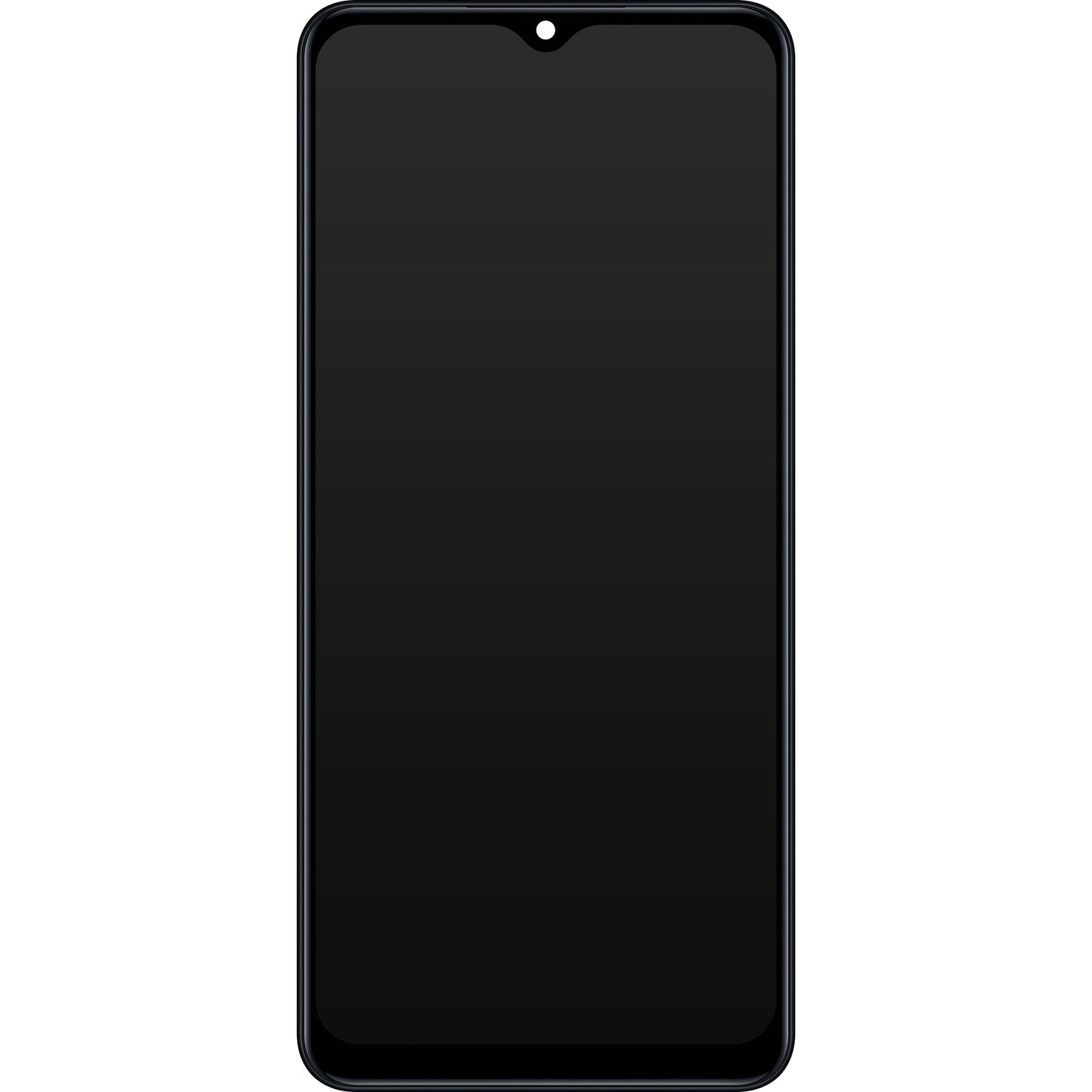 Samsung Galaxy M12 M127 Touchscreen Display Samsung Galaxy M12 M127, med ramme, sort, Service Pack GH82-2505042A