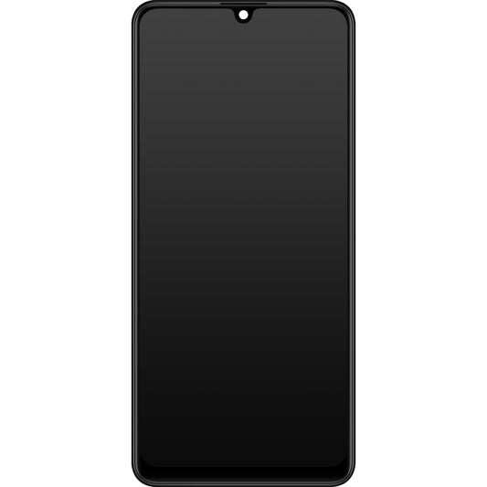 Samsung Galaxy M32 M325 Touchscreen Display Samsung Galaxy M32 M325, med ramme, sort, Service Pack GH82-26193A