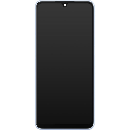 Touchscreen Display Samsung Galaxy A33 5G A336, med ramme, blå, Service Pack GH82-28143C