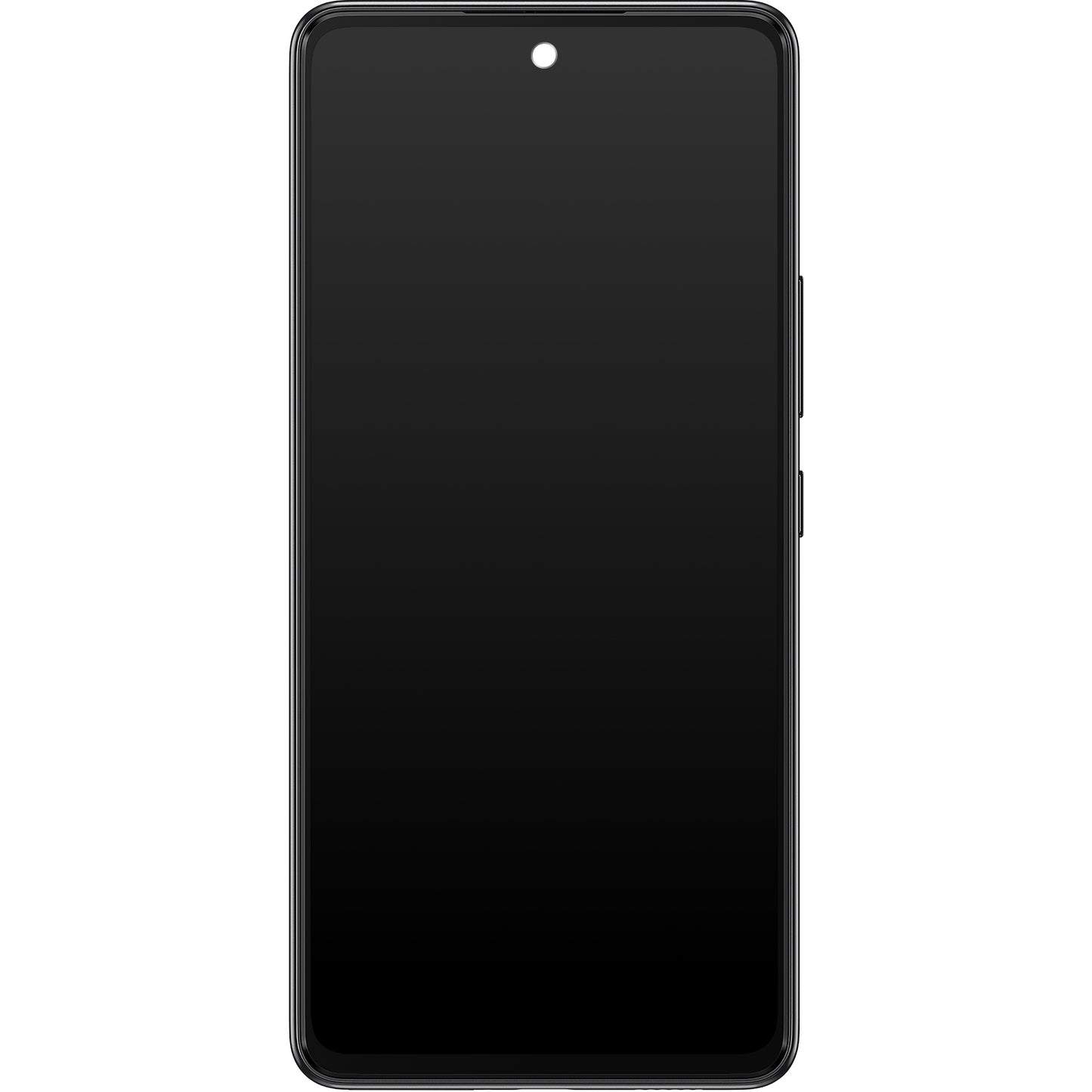 Samsung Galaxy A53 5G A536 Touchscreen Display Samsung Galaxy A53 5G A536, med ramme, sort, Service Pack GH82-28024A