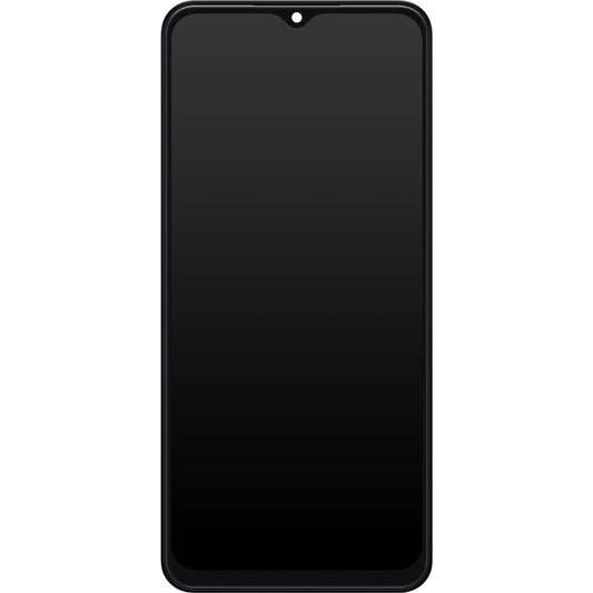 Touchscreen Display Samsung Galaxy A13 A137, with Frame, Black, Service Pack GH82-29228A