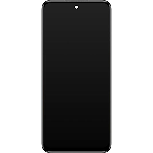Touchscreen-skærm Xiaomi Redmi Note 10 5G, med ramme, grå, servicepakke 5600020K1900