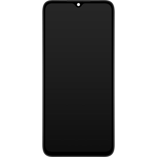 Xiaomi Redmi Redmi 9C NFC / 9C / 9A Touchscreen-skærm med ramme, sort, servicepakke 5600070C3L00