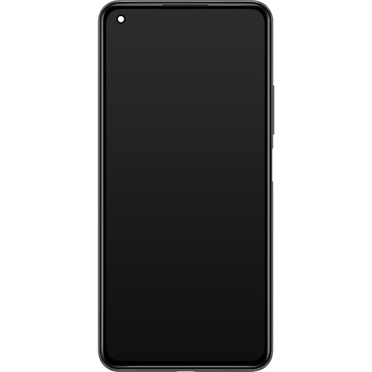 Touchscreen Display Xiaomi 11 Lite 5G NE Touchscreen Display med ramme, Truffle Black, Service Pack 5600030K9D00