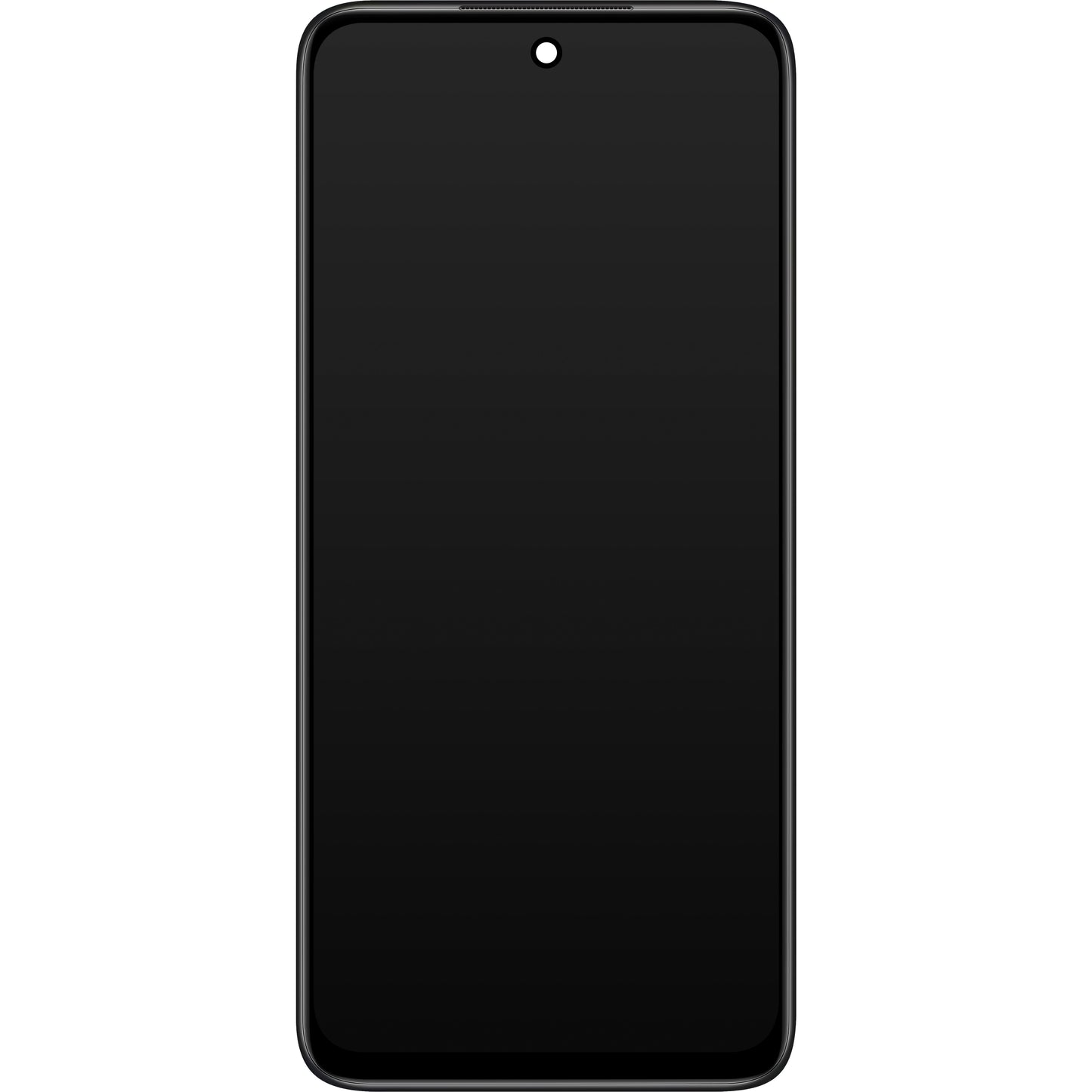 Xiaomi Redmi Redmi 10 2022 Touchscreen Display, med ramme, grå (koksgrå), Service Pack 560001K19S00