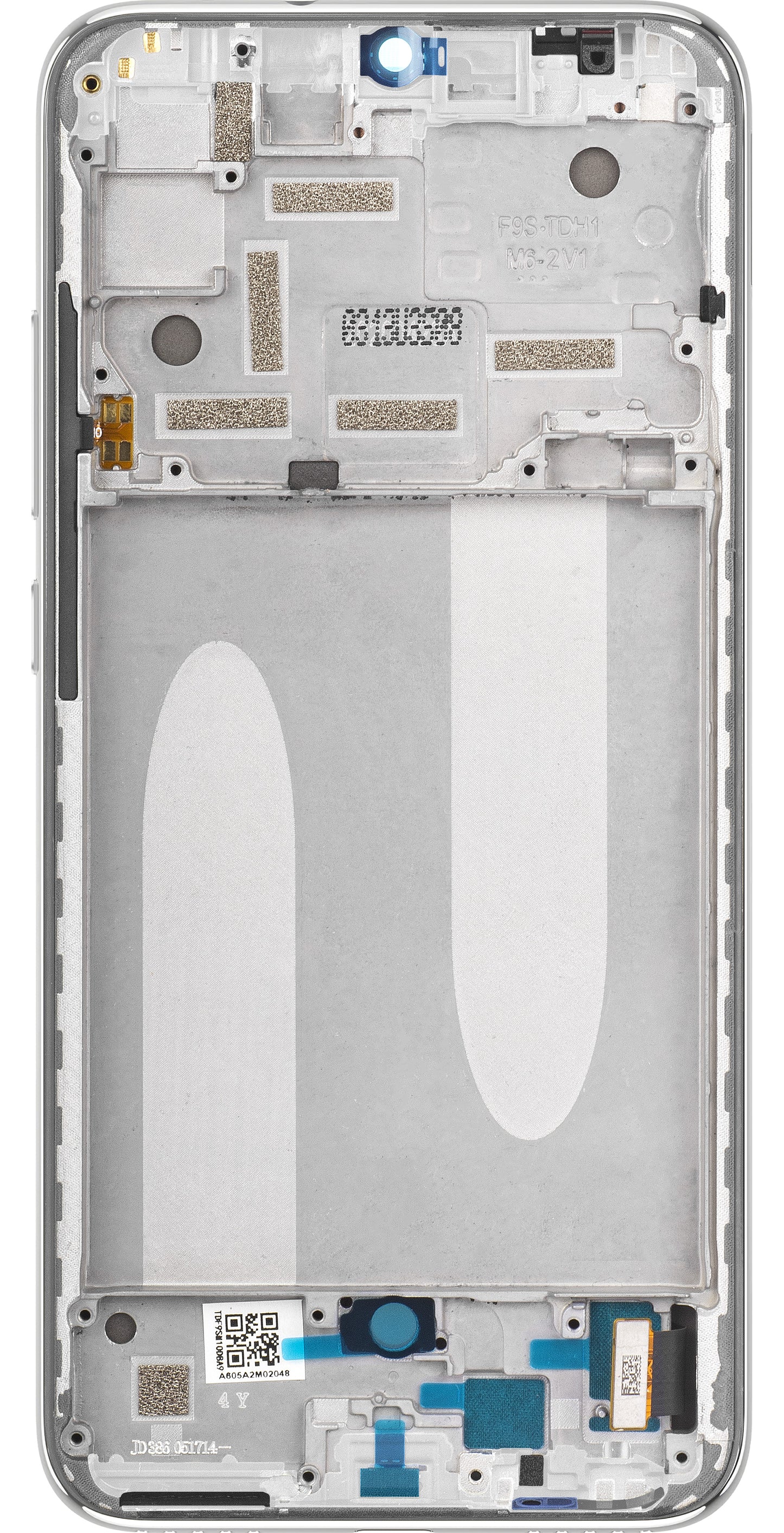 Xiaomi Mi A3 Touchscreen Display, med ramme, grå, servicepakke 560310009090B6