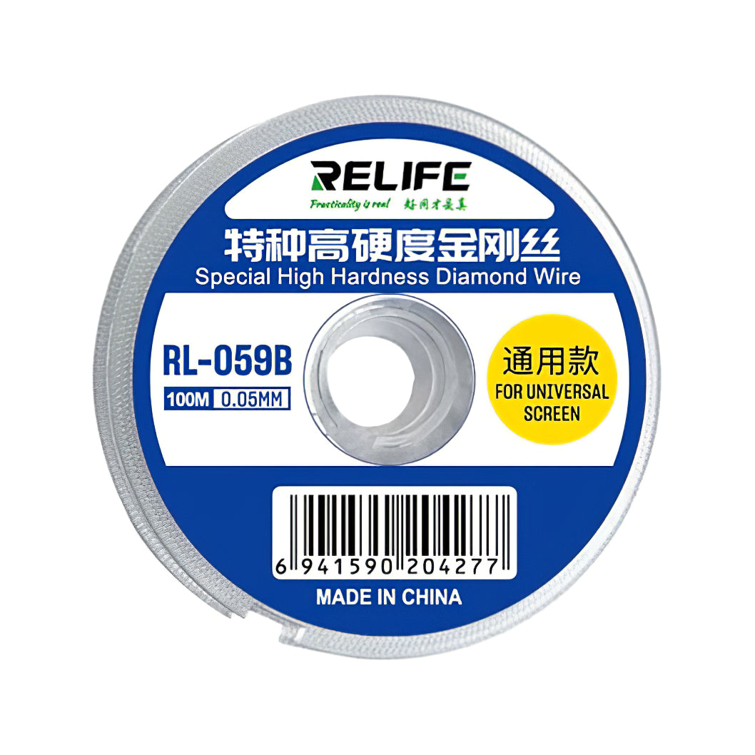 Molibdentråd Relife RL-059B, 0,05 mm, 100 m