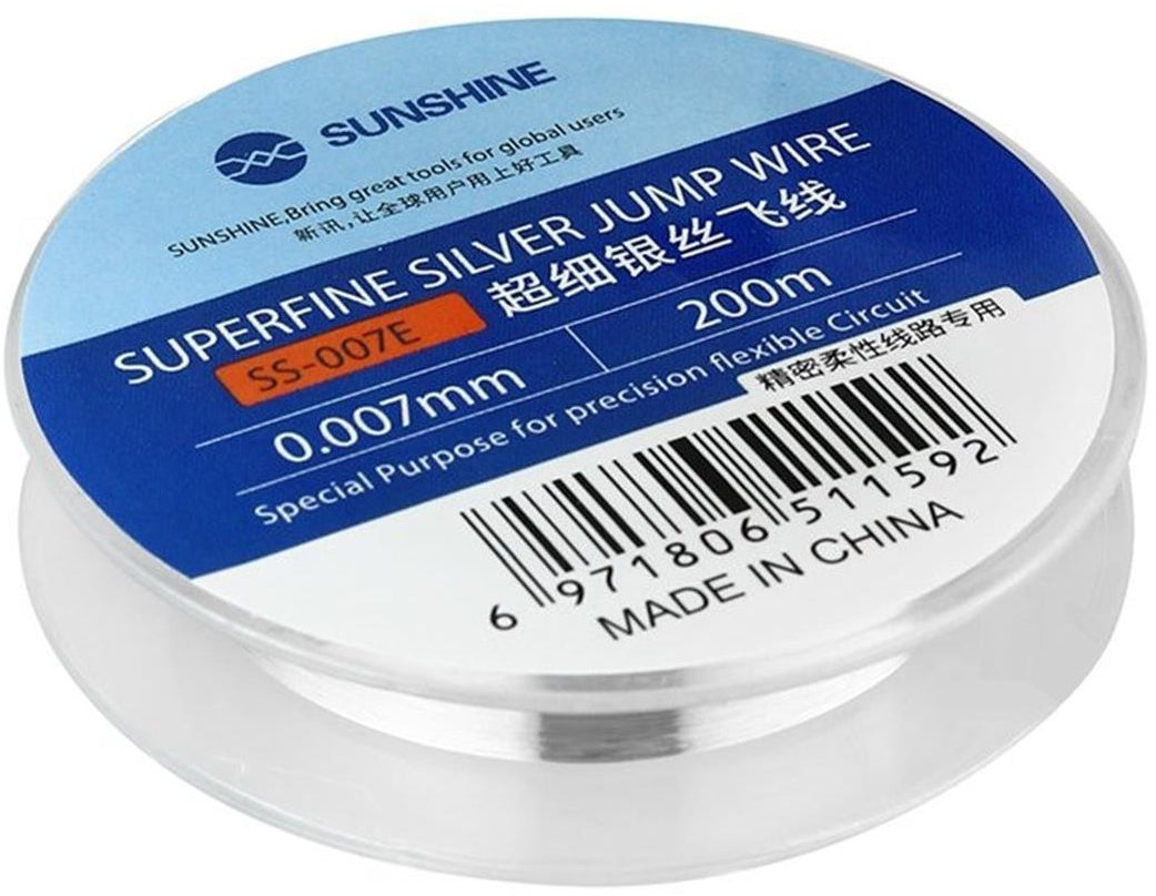 Tråd til Genopretning af Sunshine SS-007E Ruter, 0.007mm, 200m