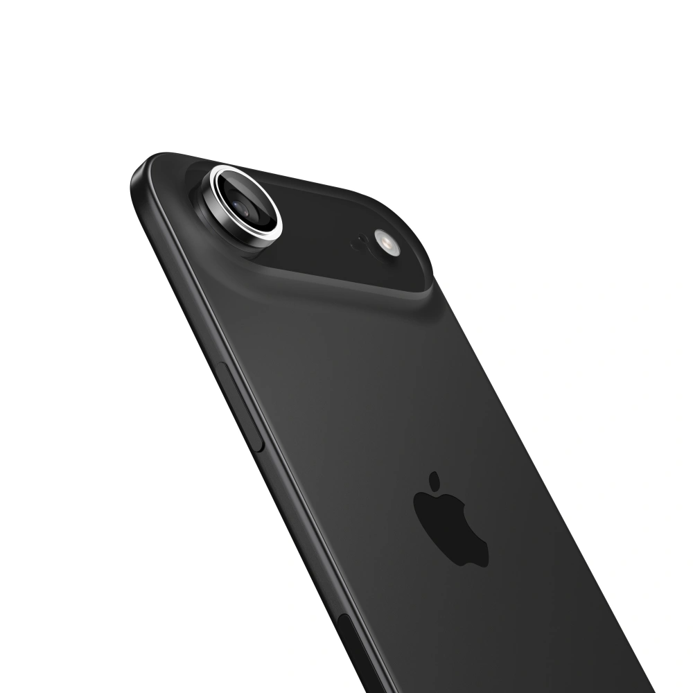 Beskyttelsesfilm til bagkameraet Spigen GlastR EZ FIT Optik Pro til Apple iPhone 17 Air, Hærdet glas, Sølv AGL10132