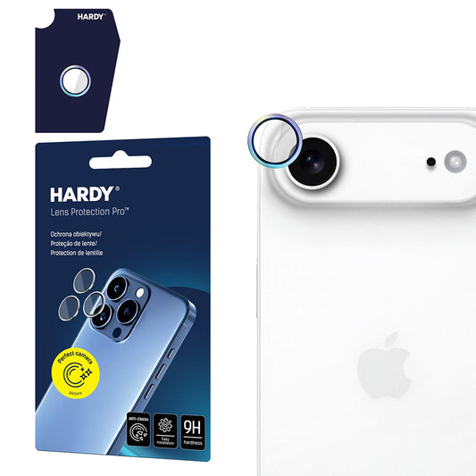 Beskyttelsesfilm til bagkameraet 3MK Hardy Protection Pro til Apple iPhone 17 Air, Hærdet glas, Flerfarvet