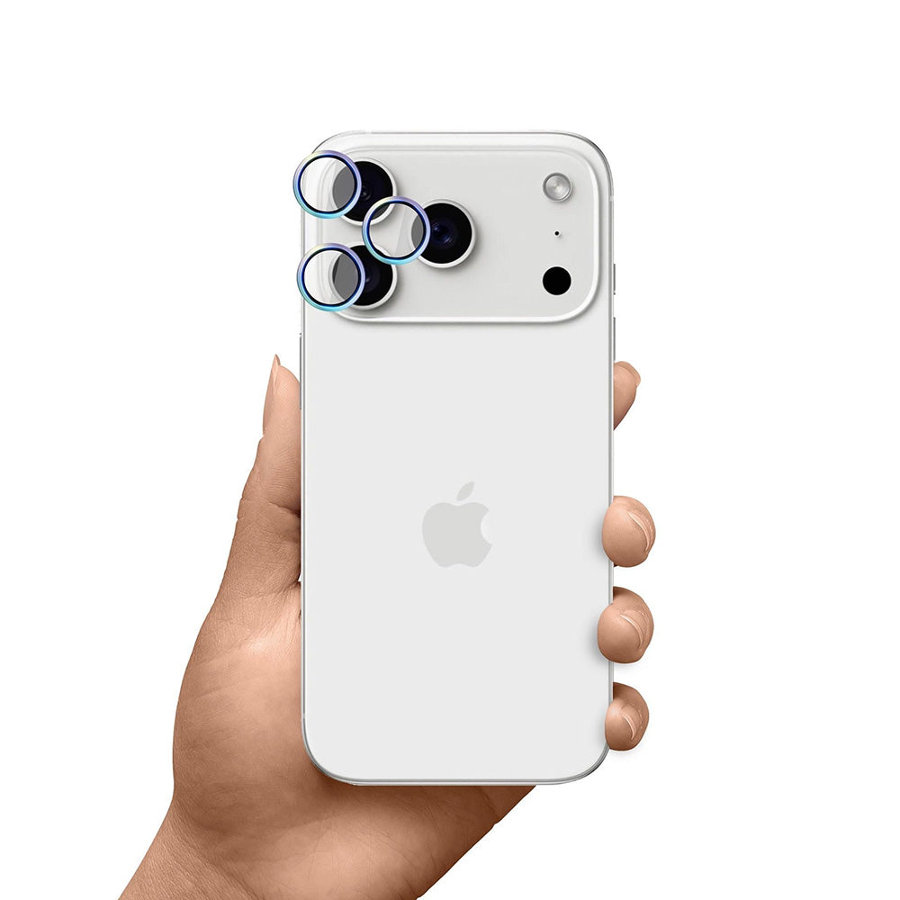 Beskyttelsesfilm til bagkameraet 3MK Hardy Protection Pro til Apple iPhone 17 Pro Max / 17 Pro, Hærdet glas, Flerfarvet