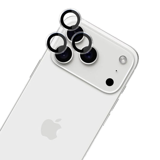 Beskyttelsesfilm til bagkameraet 3MK Hardy Protection Pro til Apple iPhone 17 Pro Max / 17 Pro, Hærdet glas, Gennemsigtig