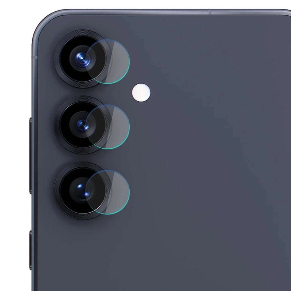 Beskyttelsesfilm til bagkameraet 3MK Protection til Samsung Galaxy S25 FE, Hærdet glas, Sæt med 4 stykker, Gennemsigtig
