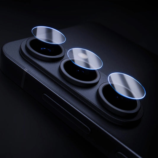 Beskyttelsesfilm til bagkameraet 3MK Protection til Samsung Galaxy S26 Plus S947, Hærdet glas, Sæt med 4 stykker, Gennemsigtig