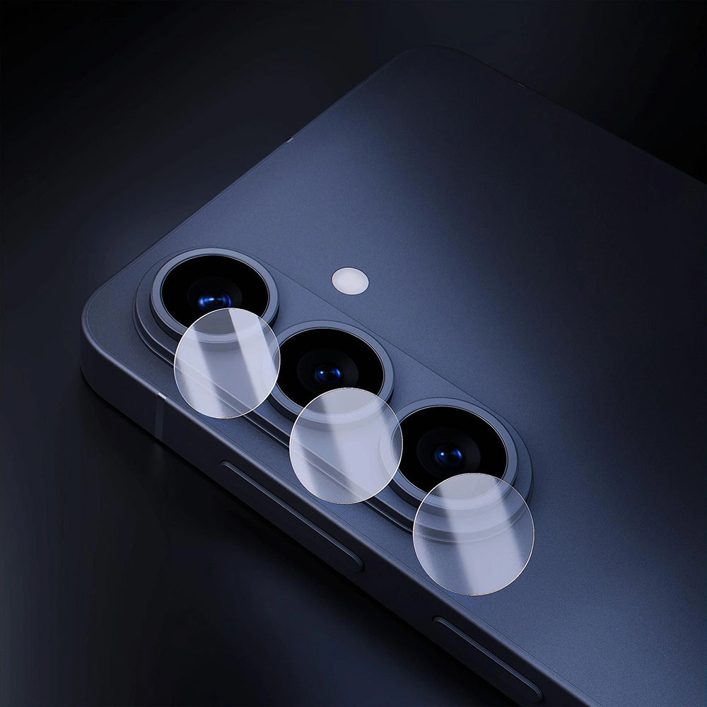 Beskyttelsesfilm til bagkameraet 3MK Protection til Samsung Galaxy S26 Plus S947, Hærdet glas, Sæt med 4 stykker, Gennemsigtig