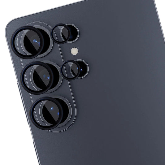 Beskyttelsesfilm til bagkameraet 3MK Protection til Samsung Galaxy S26 Ultra S948, Hærdet glas, Sort