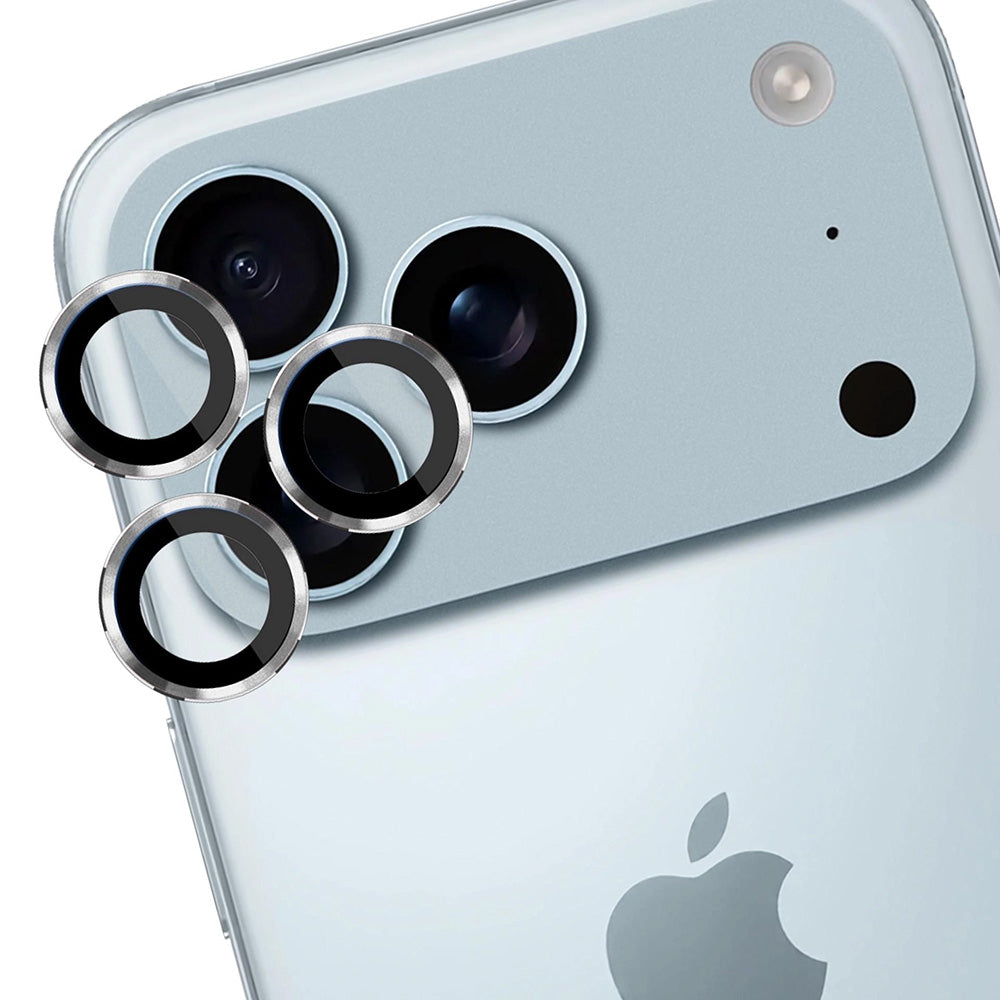 Beskyttelsesfilm til bagkameraet 3MK Protection Pro til Apple iPhone 17 Pro Max / 17 Pro, Hærdet glas, Sølvfarvet