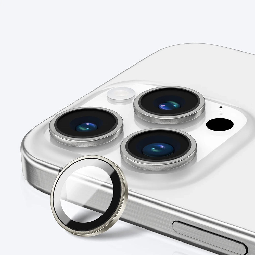Beskyttelsesfilm til Anank AR bagkamera for Apple iPhone 17 Pro Max / 17 Pro, Hærdet glas, Grå