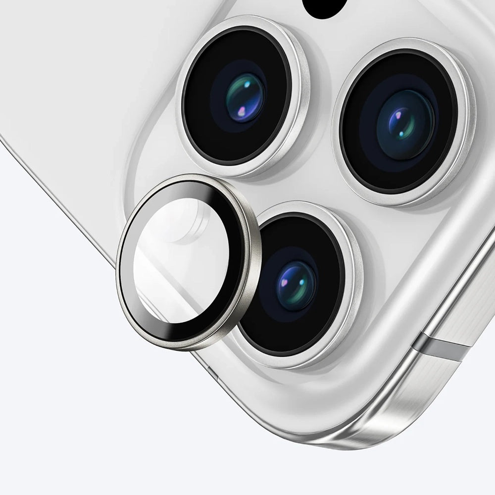 Beskyttelsesfilm til bagsidekameraet Anank AR til Apple iPhone 17 Pro Max / 17 Pro, Hærdet Glas, Sort