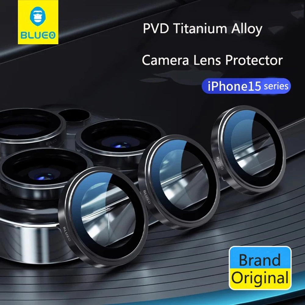 Blueo 99 Anti-Reflekterende HD Bagkamera Beskyttelsesfilm til Apple iPhone 16 Pro Max / 16 Pro, Hærdet Glas, Bronze