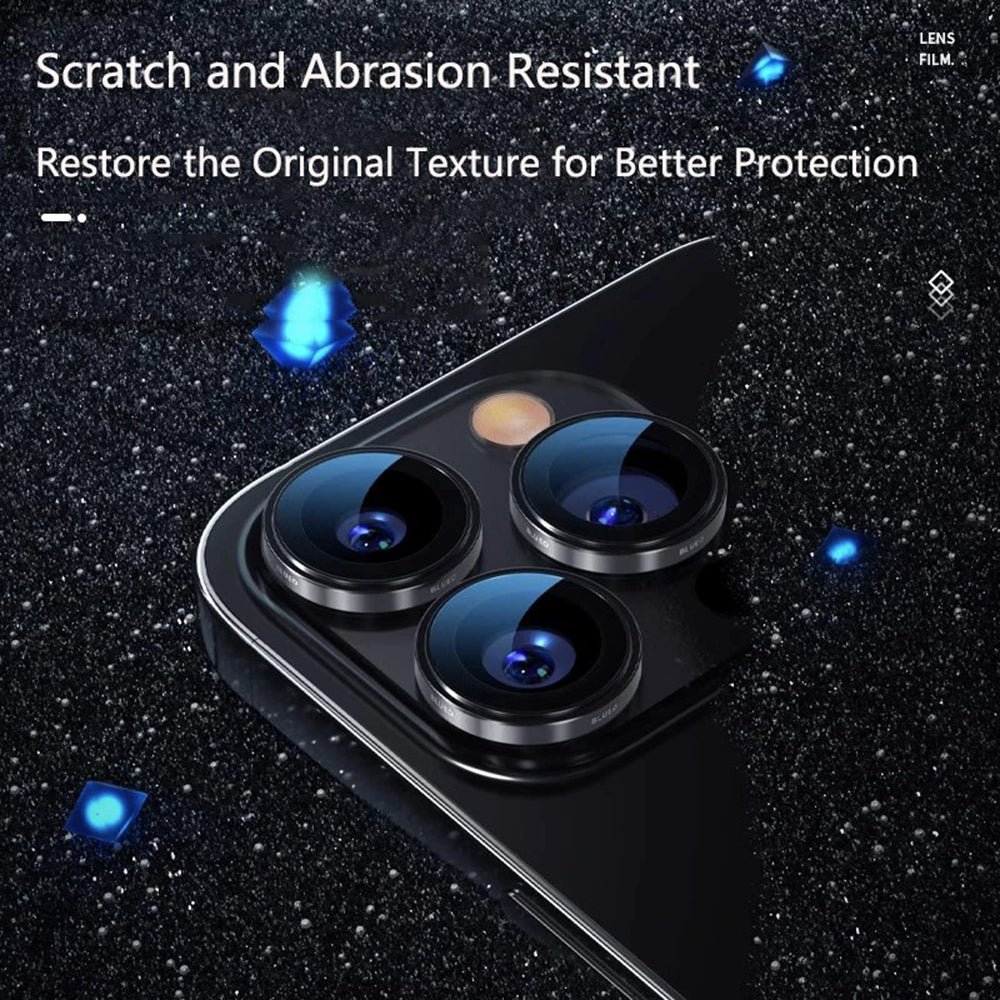 Blueo 99 Anti-Reflekterende HD Bagkamera Beskyttelsesfilm til Apple iPhone 16 Pro Max / 16 Pro, Hærdet Glas, Bronze