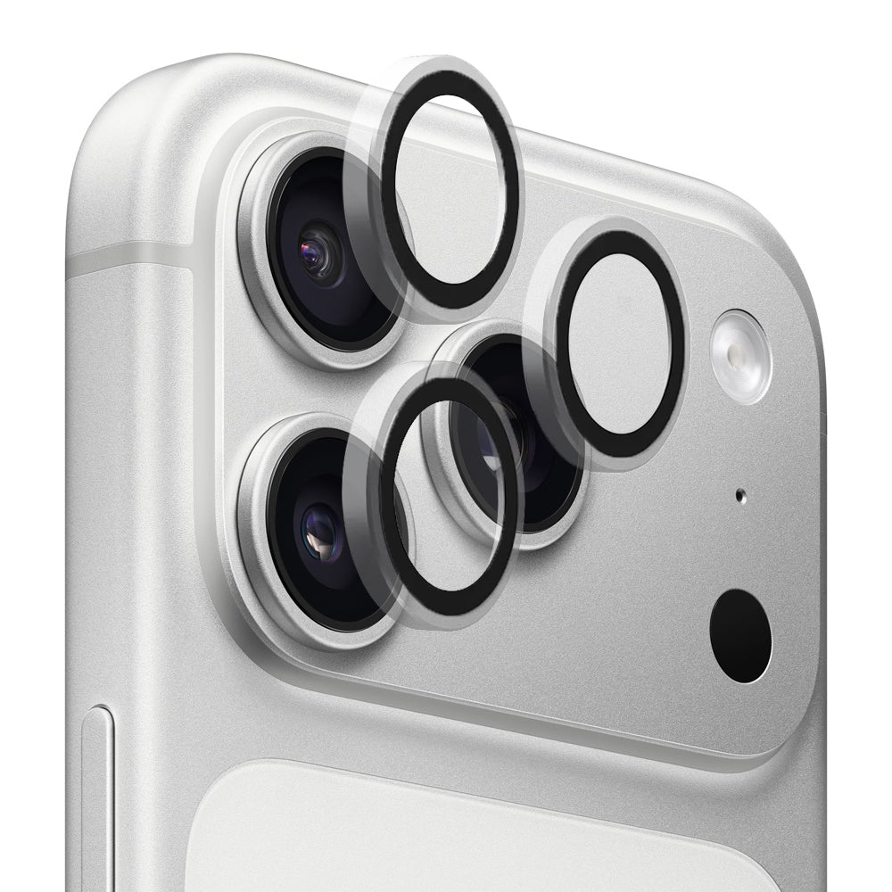 Beskyttelsesfilm til bagkameraet Blueo Metal Frame til Apple iPhone 17 Pro Max / 17 Pro, Hærdet glas, Transparent