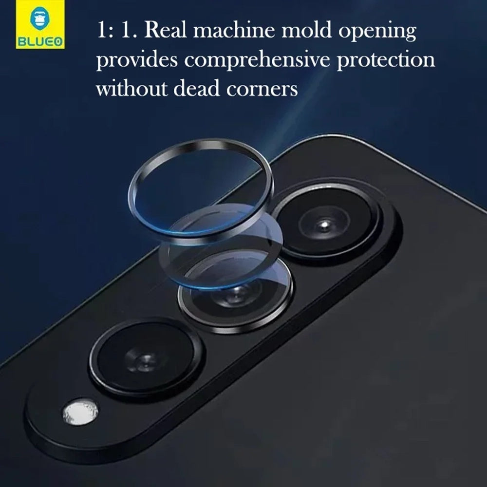 Blueo bagkamera beskyttelsesfilm til Samsung Galaxy Z Fold8 Ultra F976 / Z Fold7 F966, hærdet glas, sølv