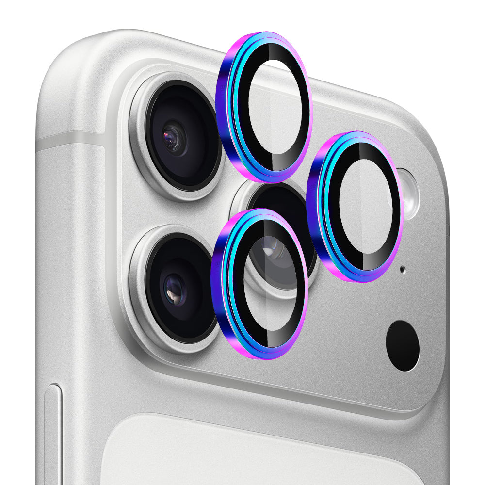 Beskyttelsesfilm til bagsidekameraet Blueo Sapphire Crystal til Apple iPhone 17 Pro Max / 17 Pro, Hærdet glas, Flerfarvet