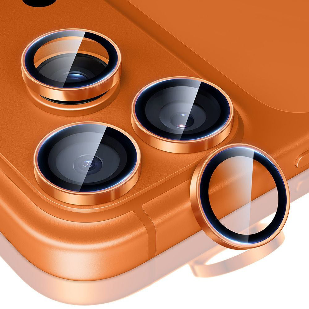 Beskyttelsesfilm til bagkameraet ESR Armorite til Apple iPhone 14 Pro, Hærdet glas, Orange