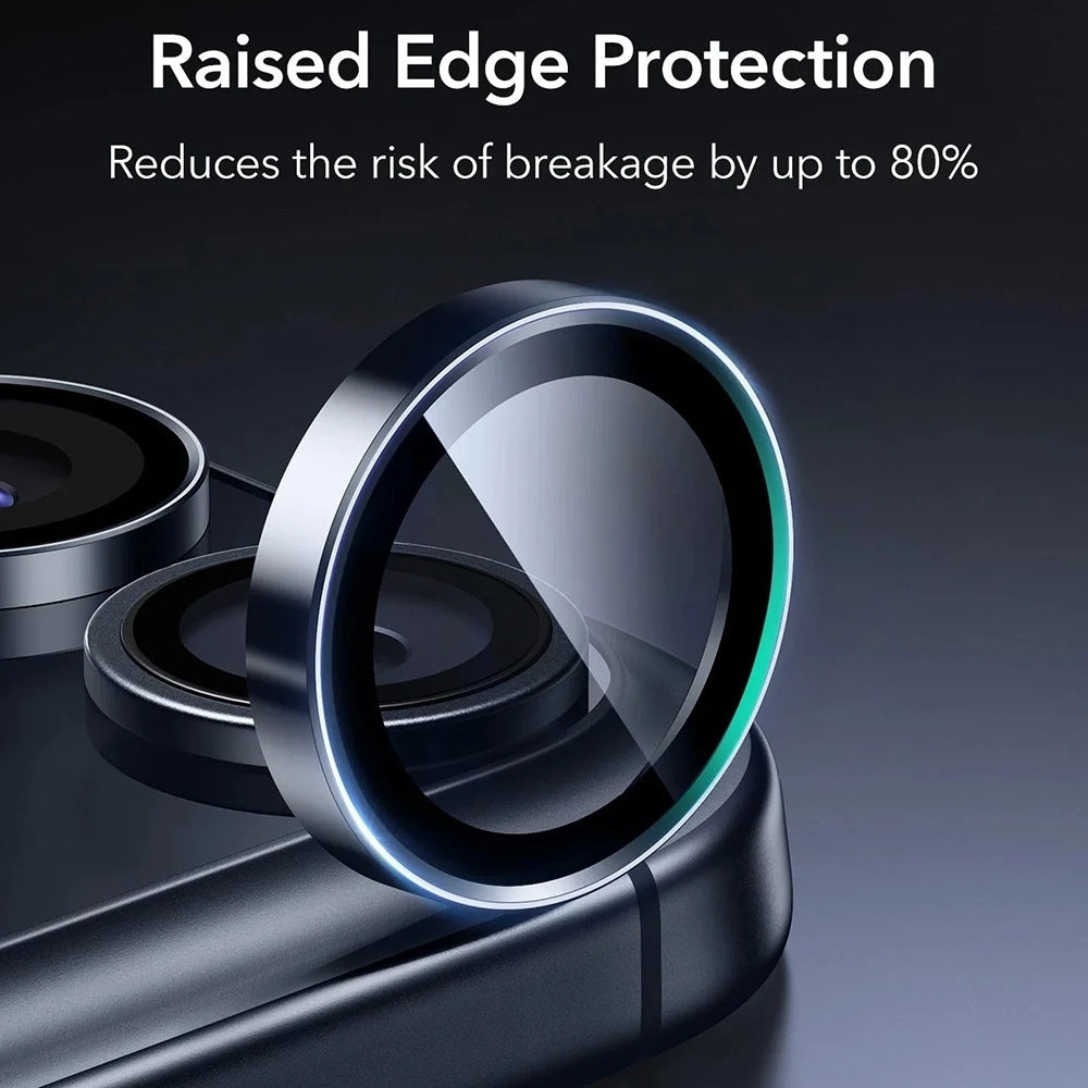 Bagsidekamera beskyttelsesfilm ESR Armorite til Apple iPhone 17 Pro Max / 17 Pro / 16 Pro Max / 16 Pro, Hærdet Glas, Blå