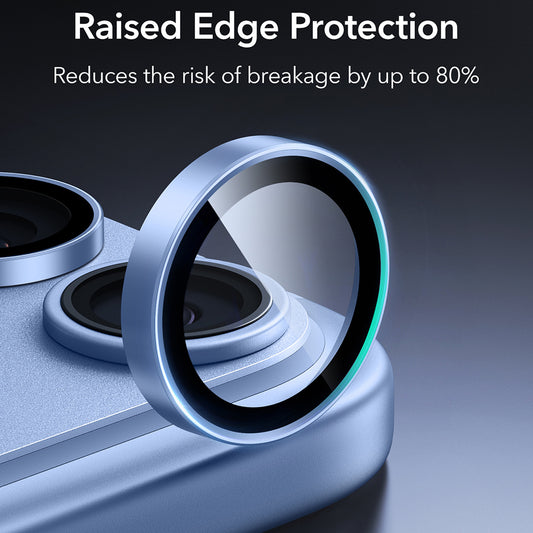 Beskyttelsesfilm til bagkamera ESR Armorite til Apple iPhone 18 Pro / 18 Pro Max, hærdet glas, blå