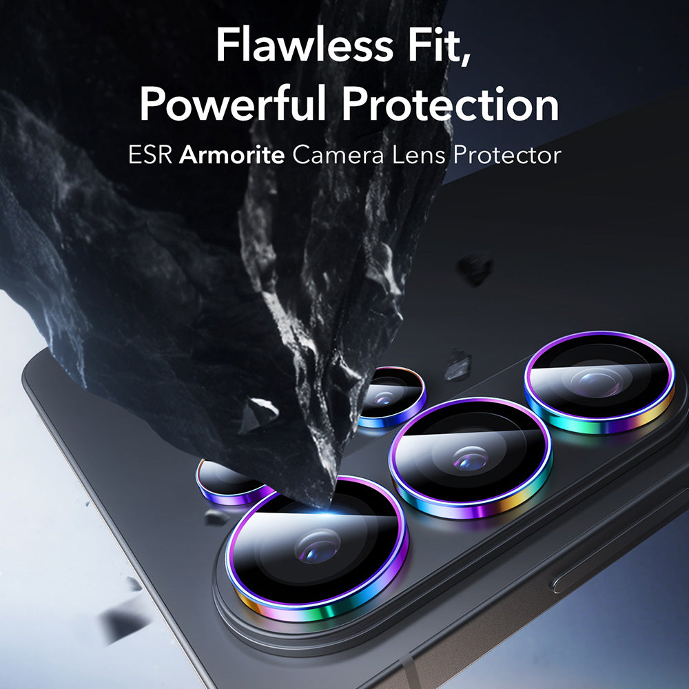 Beskyttelsesfilm til bagkamera ESR Armorite til Samsung Galaxy S26 Ultra S948, Hærdet glas, Flerfarvet