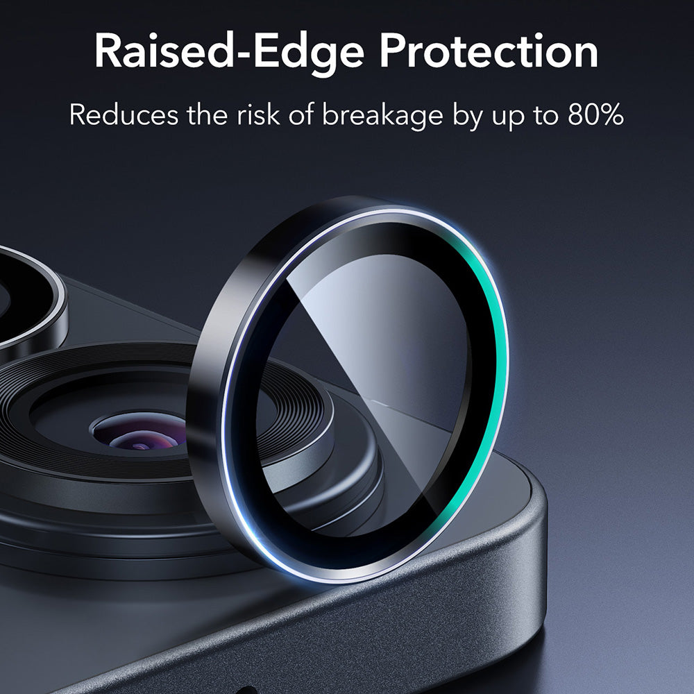 Beskyttelsesfilm til bagkamera ESR Armorite til Samsung Galaxy S26 Ultra S948, Hærdet glas, Sort