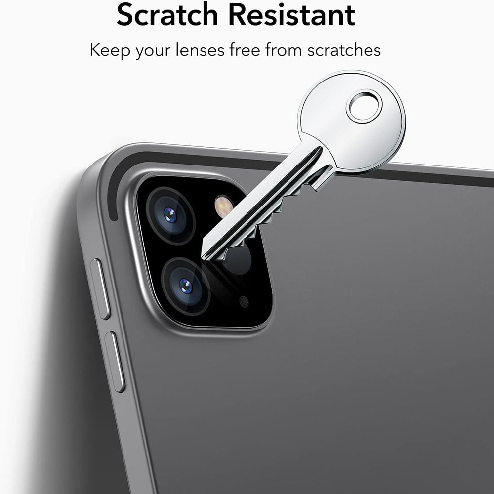 Beskyttelsesfilm til bagkamera ESR til Apple iPad Pro 13 (2024) / Pro 11 (2022) / Pro 12.9 (2022), Hærdet glas, Sæt med 2 stykker, Sort