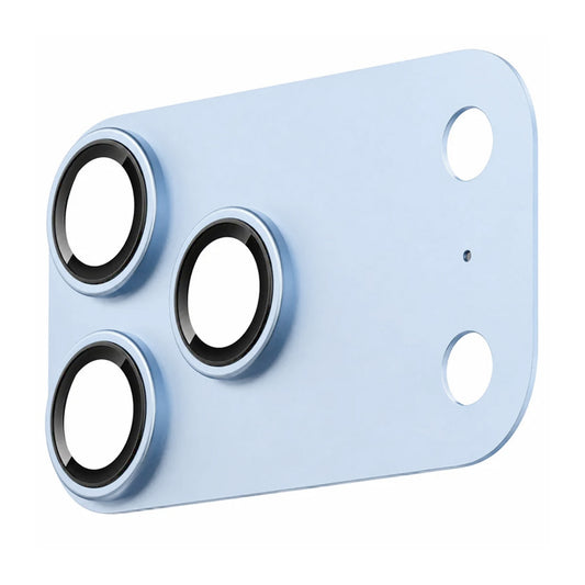 Beskyttelsesfilm til bagkamera Lito Crown Halo AR + AF til Apple iPhone 18 Pro, hærdet glas, blå