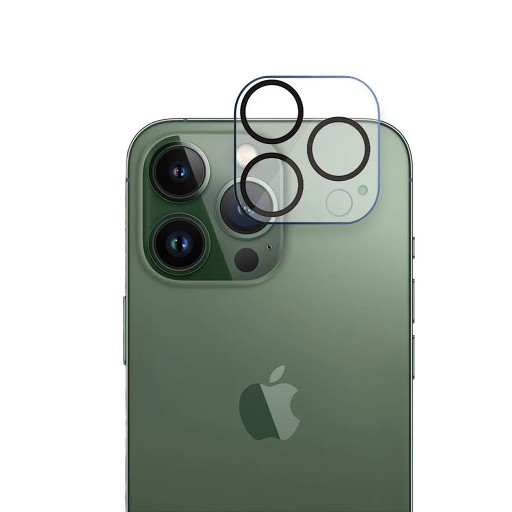 Beskyttersfolie til bagkamera Lito S+ til Apple iPhone 14 Pro Max / 14 Pro, hærdet glas, sort